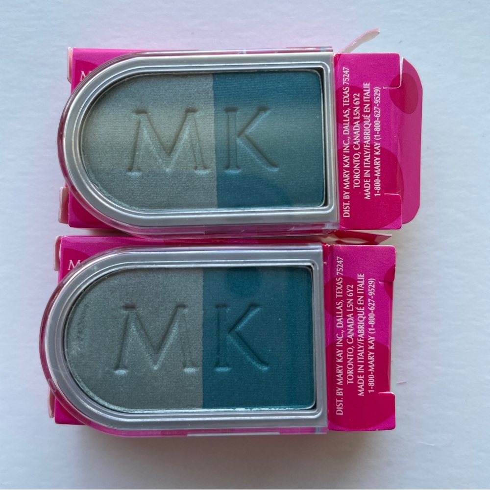 “Jade” 🆕 Mary Kay Signature Eye Color Shadow Duet, lot of 2, Limited Edition